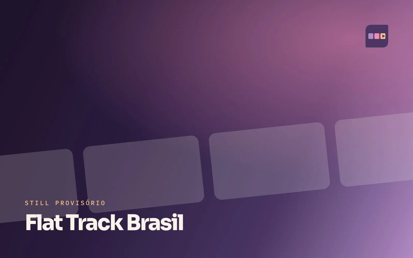 Still provisório do filme Etapa Curitiba, para Flat Track Brasil